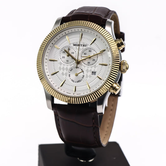 Mercury • Swiss Chronograph Watch • Stainless Steel • 46mm • Quartz • ME460