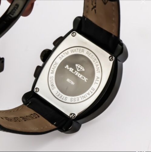 Murex • 41.5x57.6mm • Swiss Watch • ISC791-BL-3 • Date SubDay • WR30M • Quartz