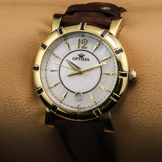Optima • Swiss Watch • Stainless Steel • 39mm • Quartz • 5ATM • OSL265