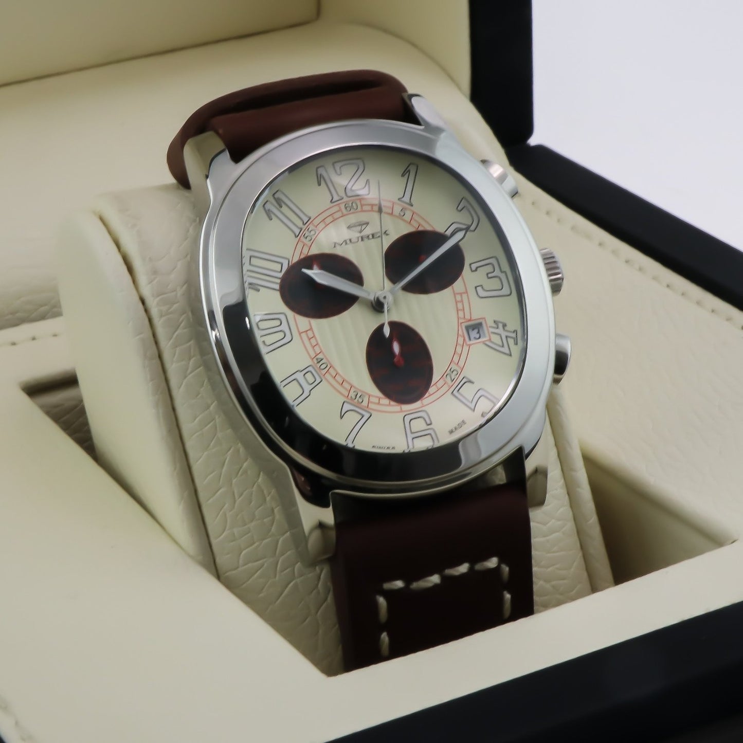 MUREX • Swiss Watch • Stainless Steel • Quartz • 41.85x50mm • 3ATM • ISC701