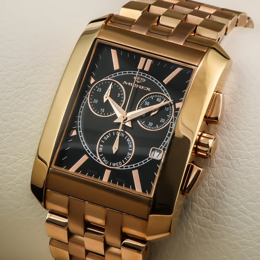 Murex • Swiss chronograph Watch • Stainless Steel • 46x33mm • 3ATM • ISC842