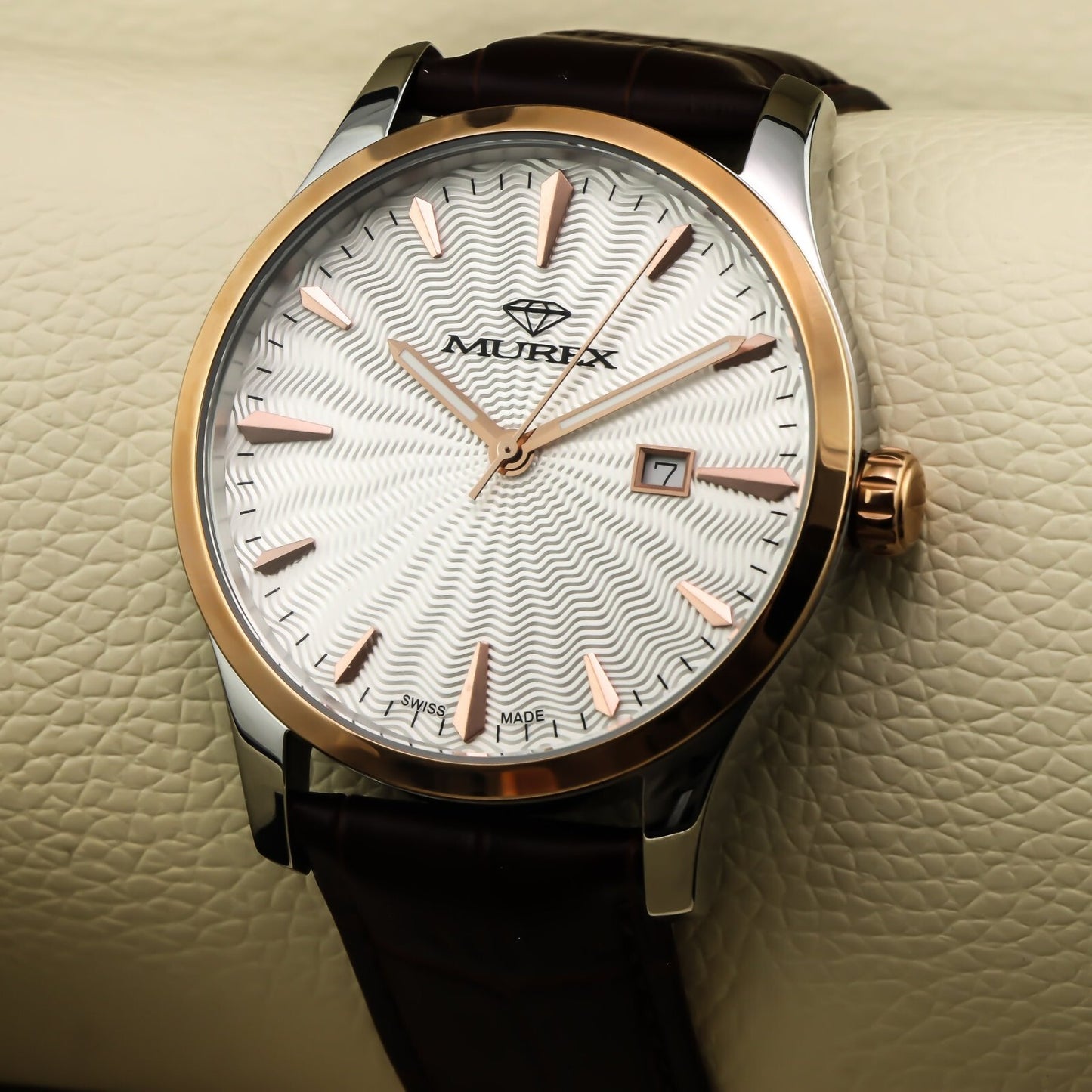 Murex • Swiss Watch • Stainless Steel • 43.50mm • Quartz • 5ATM • MUM595