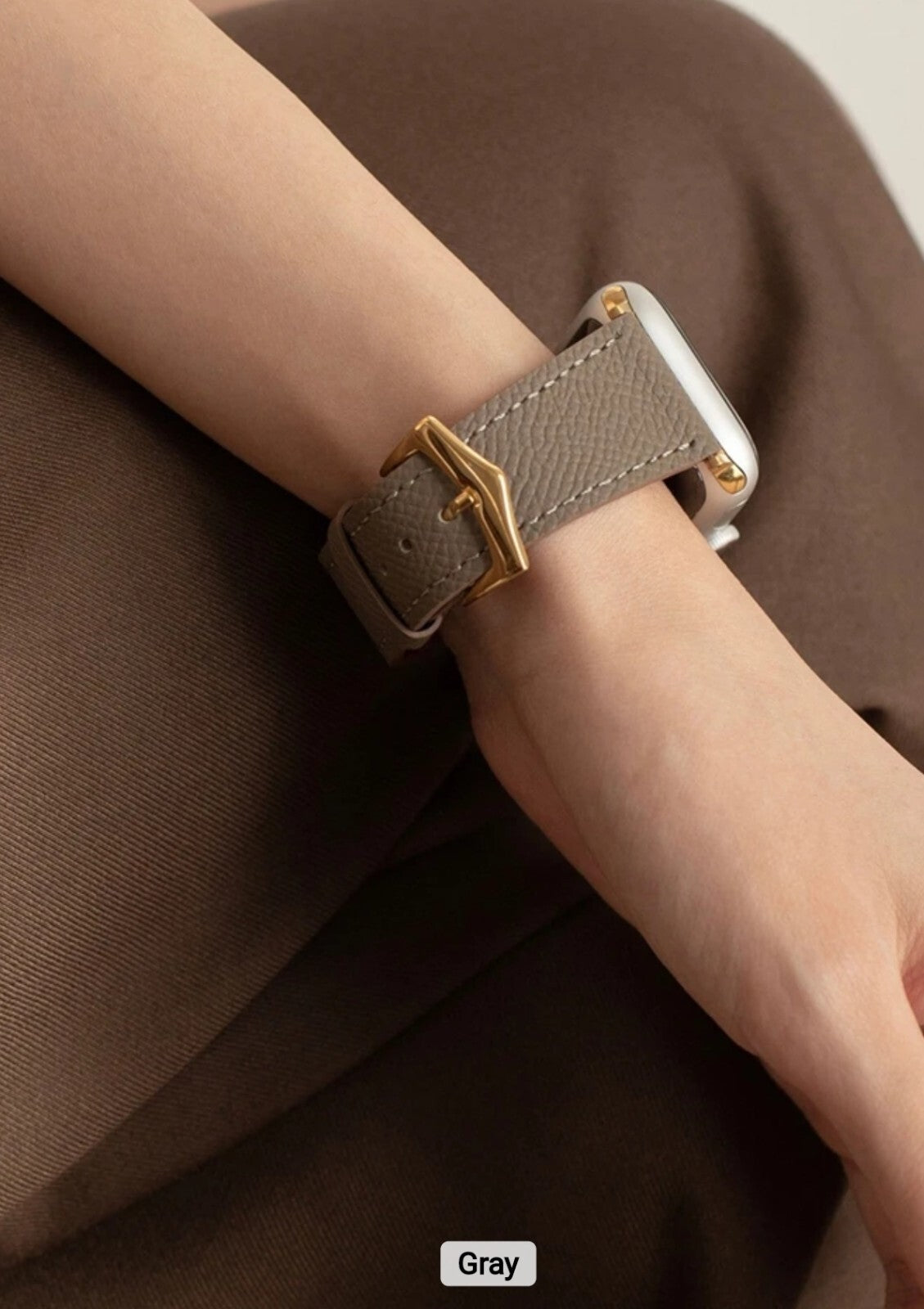 Vintage Retro Palmar Leather Strap • Compatible Apple Watch • 38/40/41mm
