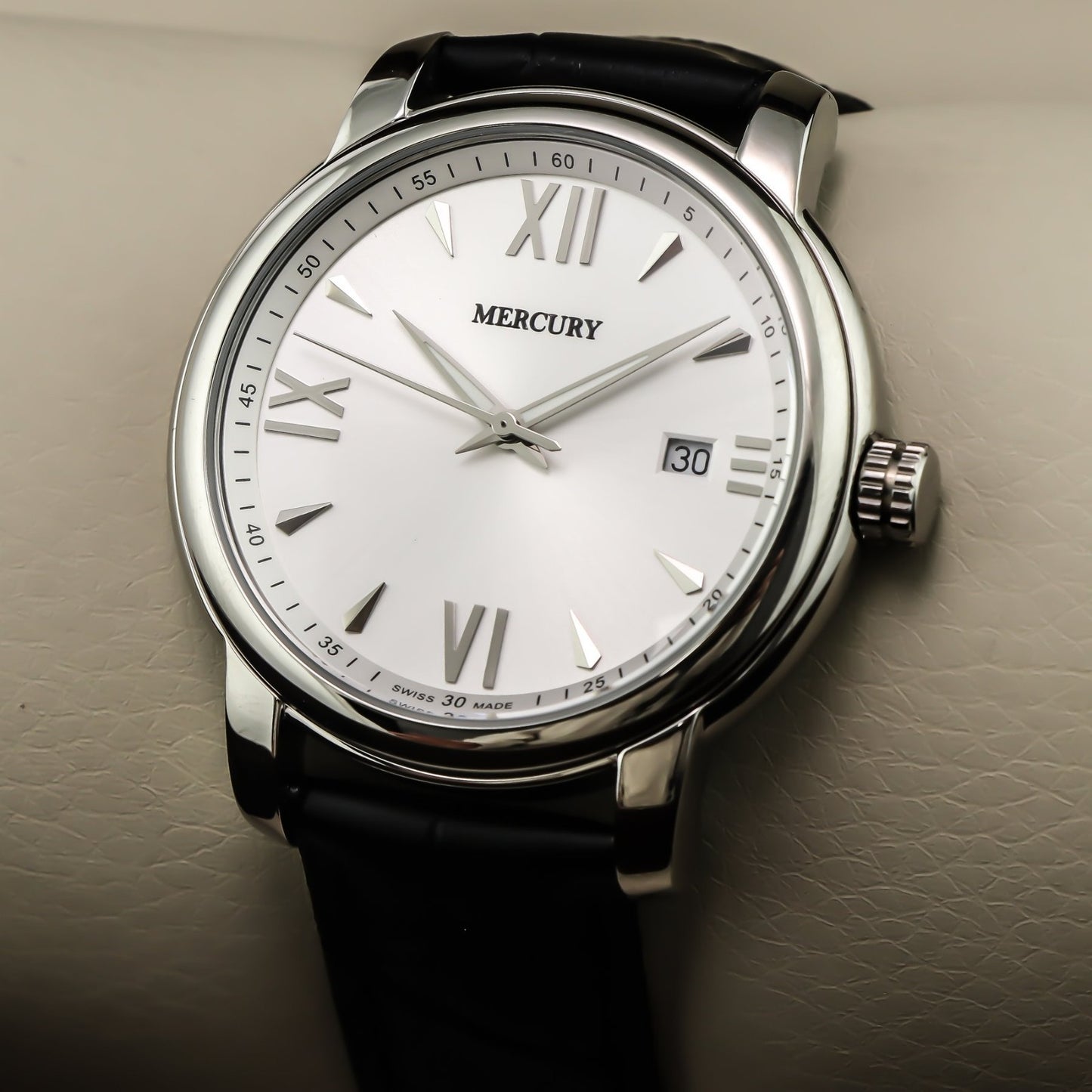 Mercury • Swiss Watch • Stainless Steel • Quartz • 41mm • 5ATM • ME410