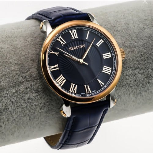 Mercury • Swiss Watch • Stainless Steel & Rose Gold Quartz • 36mm • 5ATM ME385