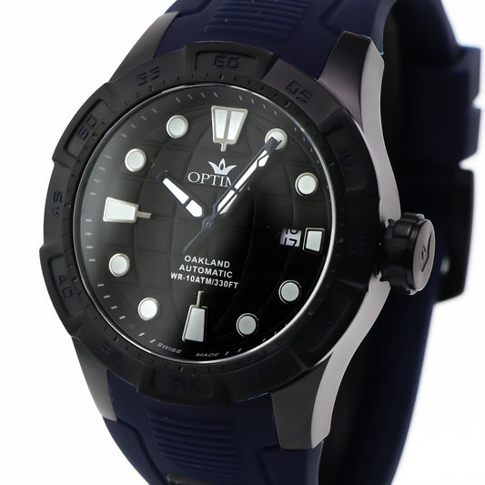 Optima • OAKLAND Swiss Watch • Stainless Steel • 43.35mm • Automatic • 10ATM