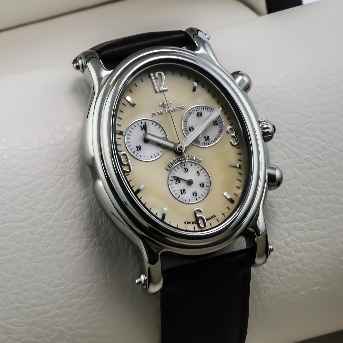 Murex • Swiss Chronograph Watch • Stainless Steel • 35.7mm x 48.20mm • ISC627