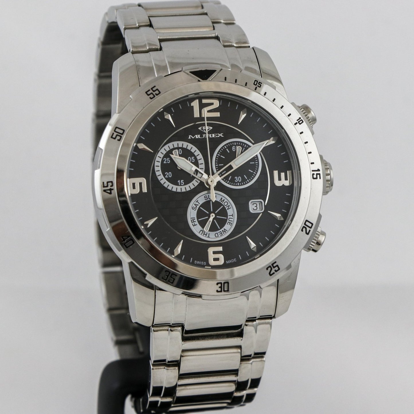 Murex • Swiss Chronograph Watch • Stainless Steel • Quartz • 45mm • MUC508