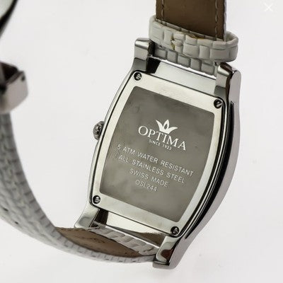 Optima • Swiss Watch • 38x24mm • Women’s • Stainless Steel Quartz 5ATM • OSL244