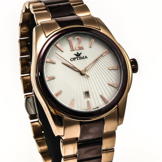 Optima • Swiss Watch • Stainless Steel • 44mm • Quartz • 3ATM • OSM247