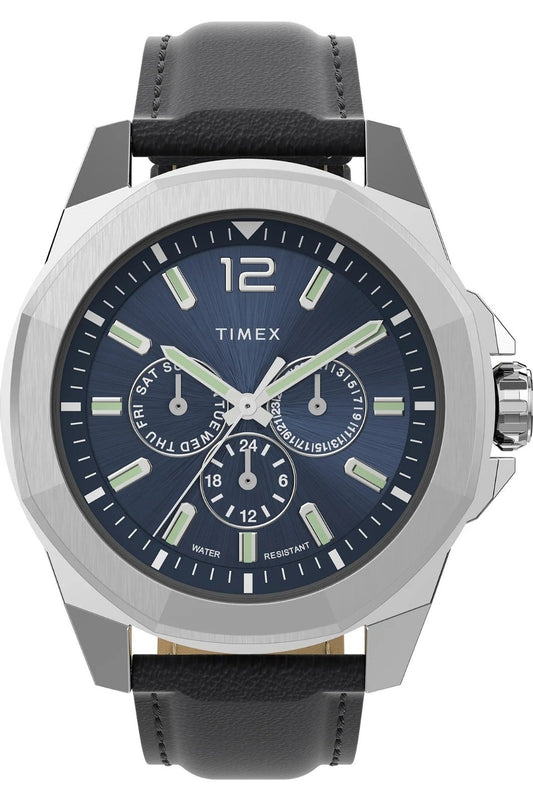 Timex Men Watch Harborside • Stainless Steel • 44mm • Quartz • 5ATM • TW2V43200