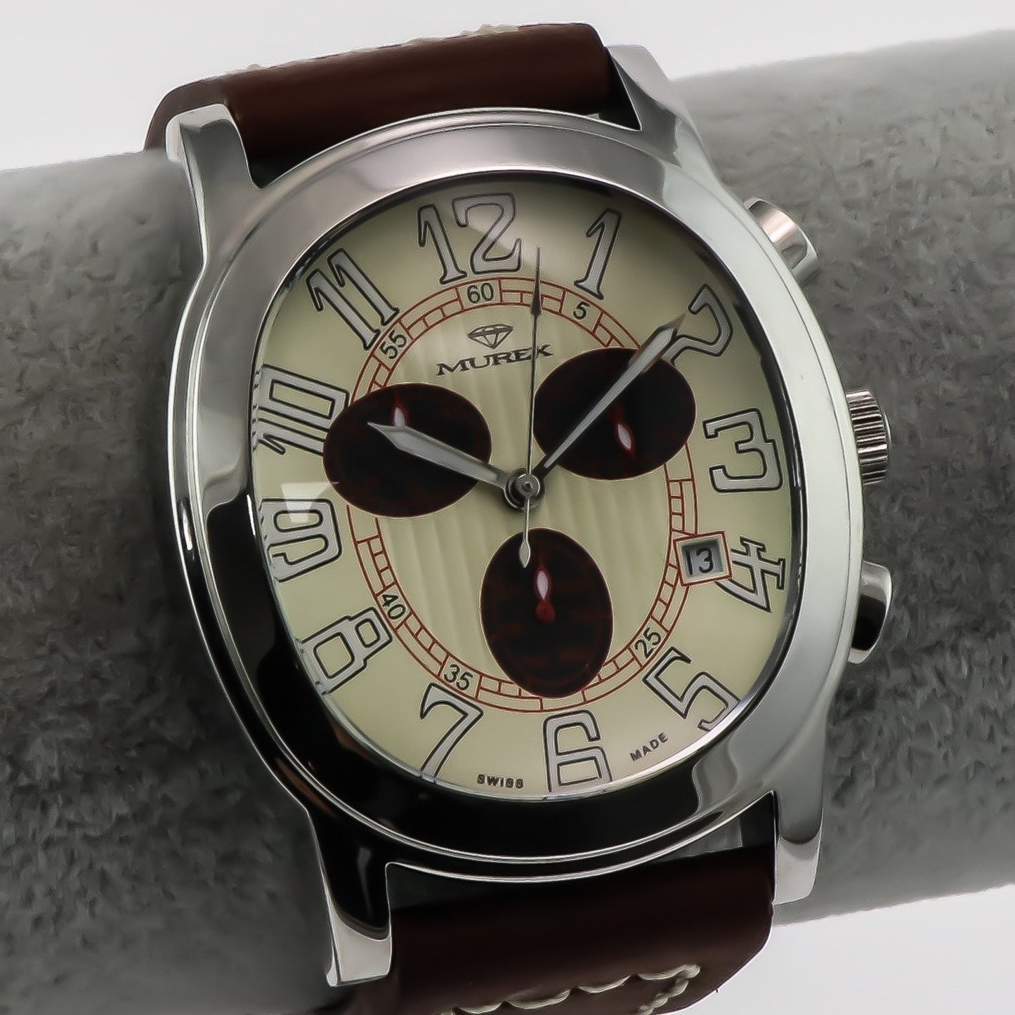 MUREX • Swiss Watch • Stainless Steel • Quartz • 41.85x50mm • 3ATM • ISC701