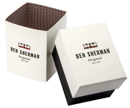 Ben Sherman Men Watch • Stainless Steel • 43mm • Quartz • 3ATM • WB027B