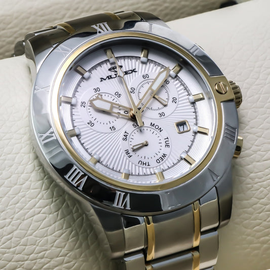 Murex • Swiss Chronograph Watch • Stainless Steel • 45mm • Quartz • MUC541