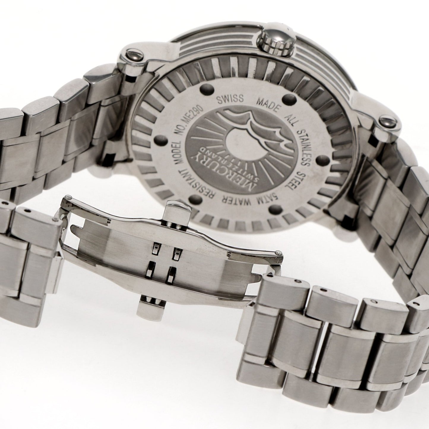 Mercury • Swiss Chronograph Watch • Stainless Steel Quartz • 45mm • 5ATM • ME290