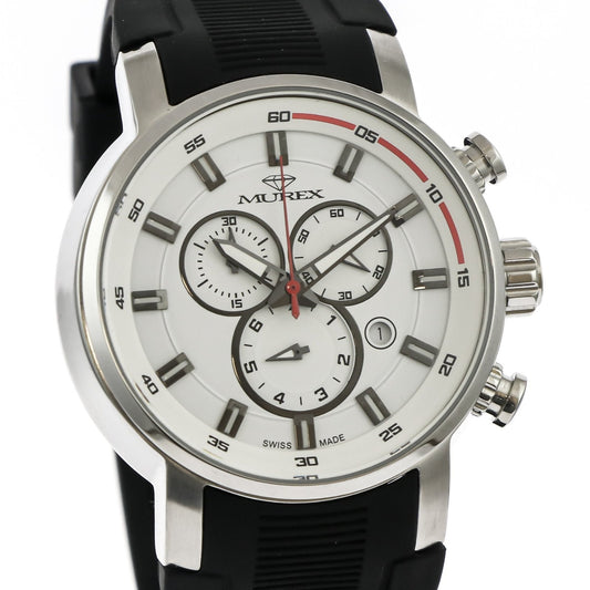 Murex • Swiss Chronograph Watch • Stainless Steel • Quartz • 45mm • MUC555