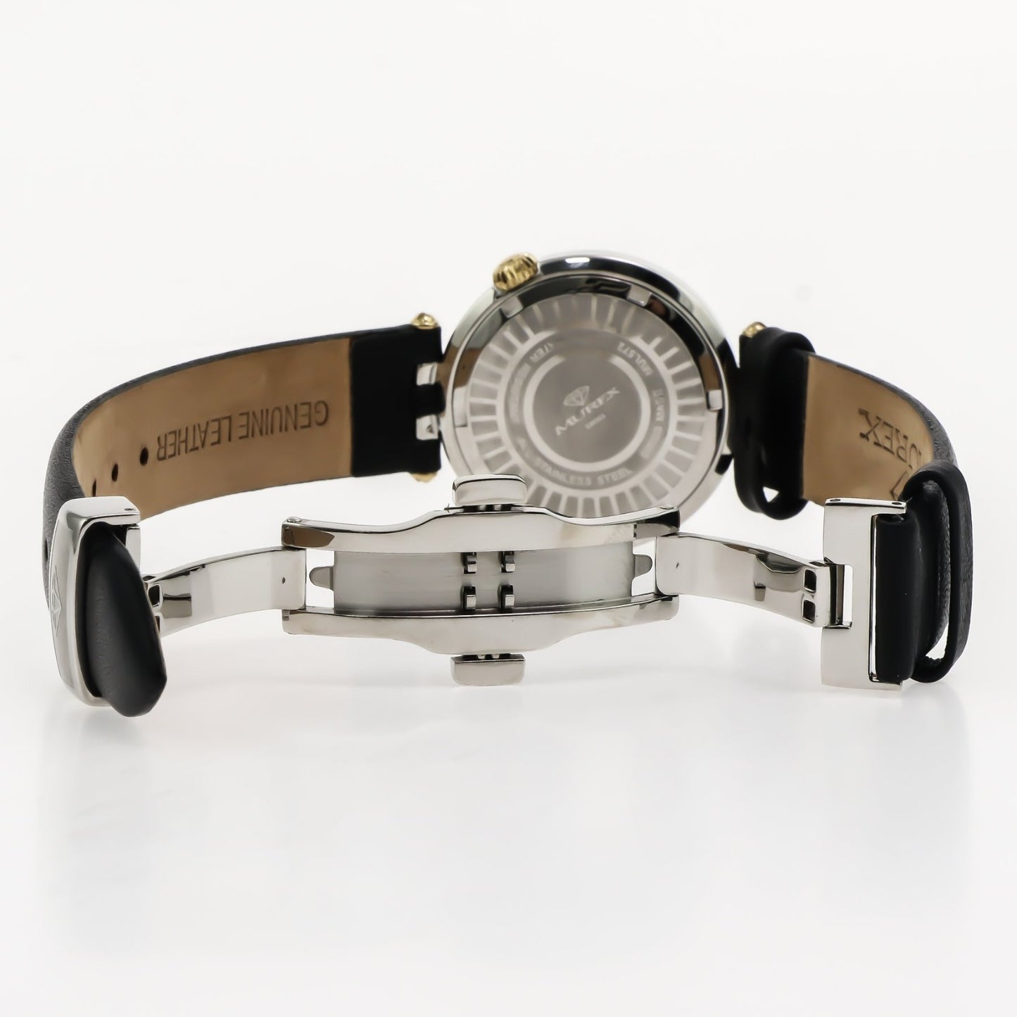 Murex • Swiss Watch • Stainless Steel • Zircons Dial • 33mm • Quartz • MUL572