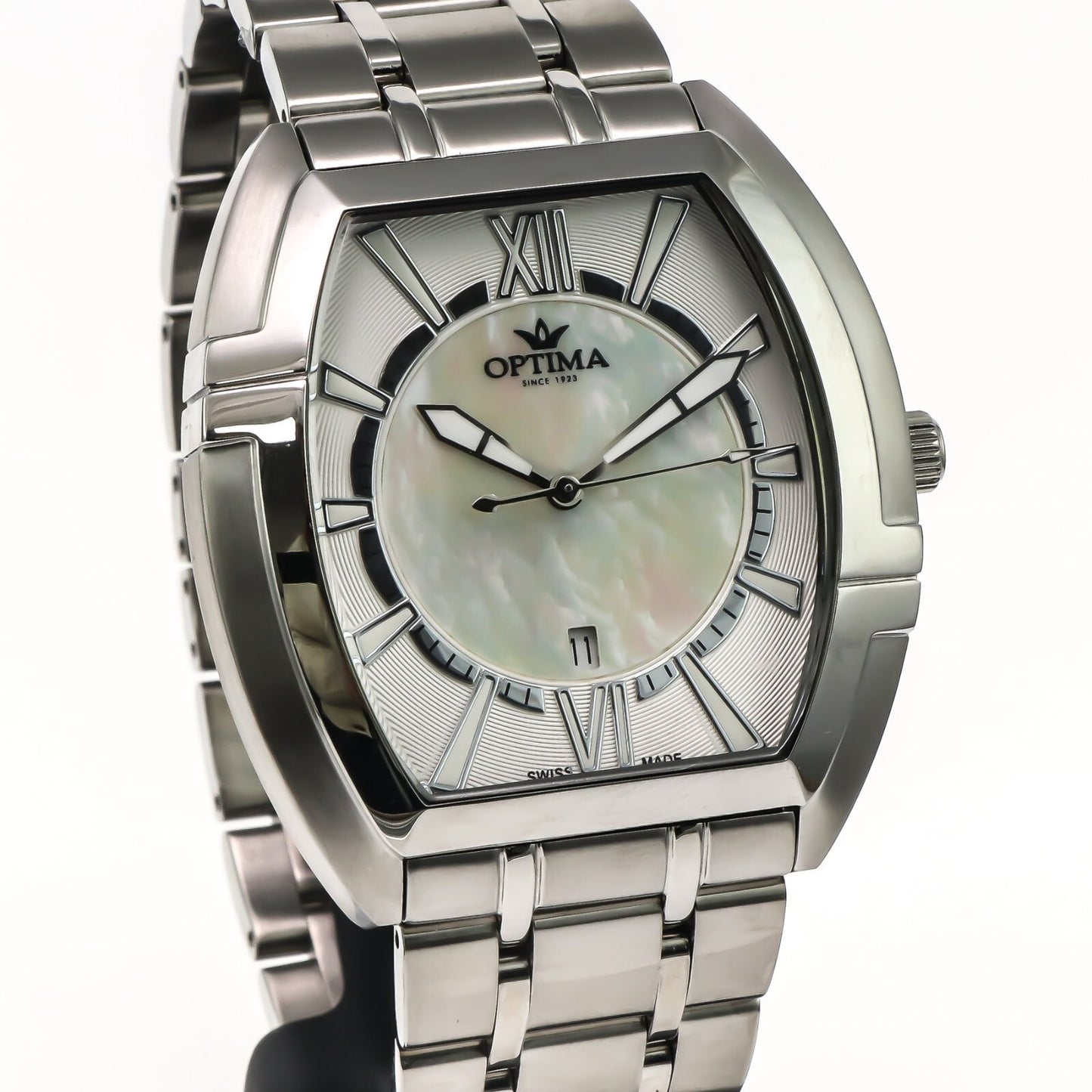 Optima • Swiss Watch • Stainless Steel • 43mm • Quartz • 3ATM • OSM239