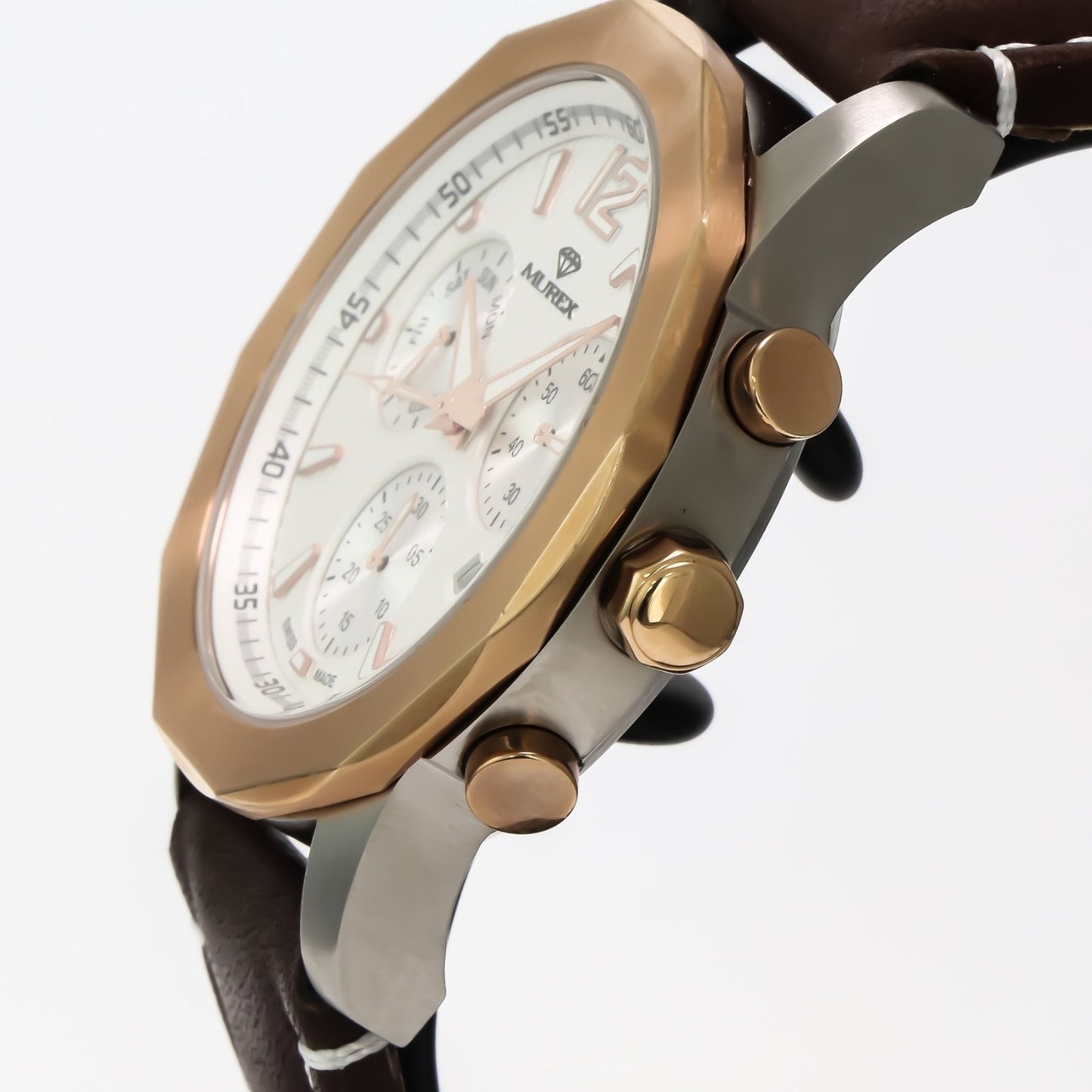 Murex • Swiss Chronograph Watch • Stainless Steel • Quartz • 44.7mm • MUC605