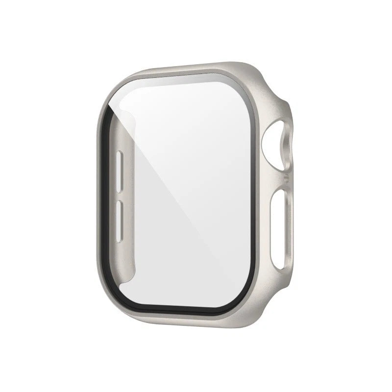 Shockproof Case Apple Watch Compatible • Series 10 ull Screen •Tempered Glass •