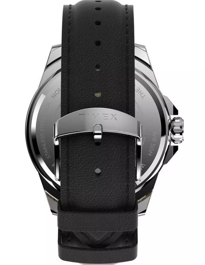 Timex Men Watch Harborside • Stainless Steel • 44mm • Quartz • 5ATM • TW2V43200