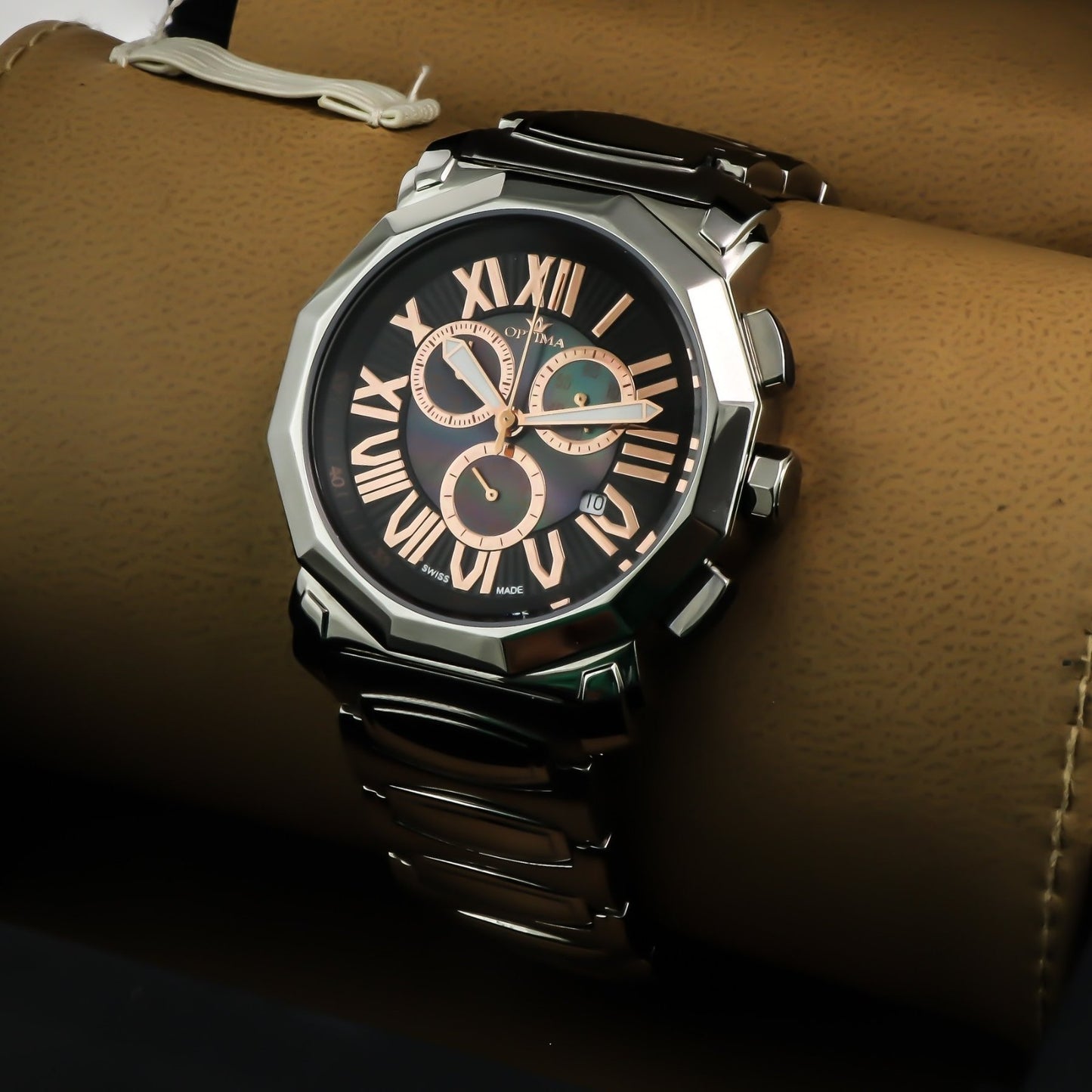 Optima • 43mm • Swiss Chronograph Watch • Date SubDay • WR 3ATM • OSC248