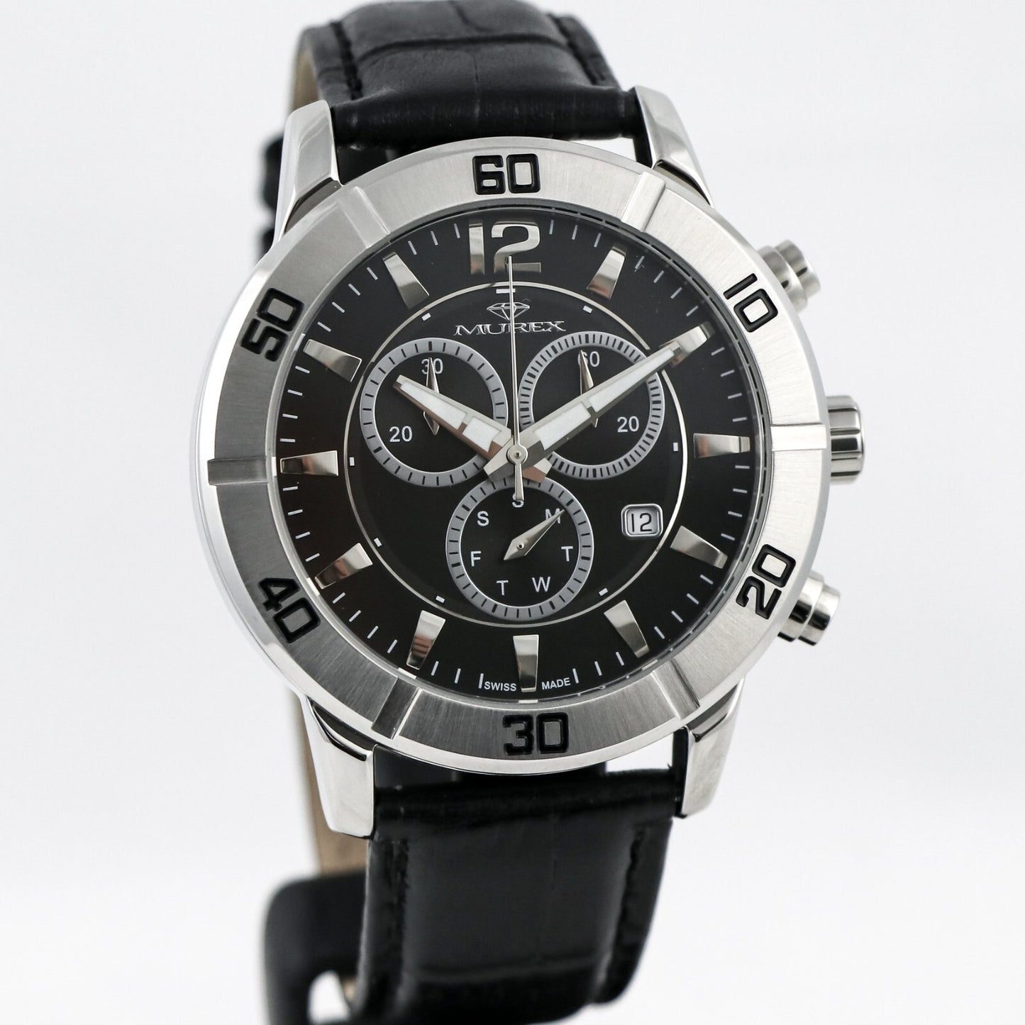 Murex • 45mm • Swiss Chronograph Watch • Date SubDay • WR50M • MUC526-SL-3