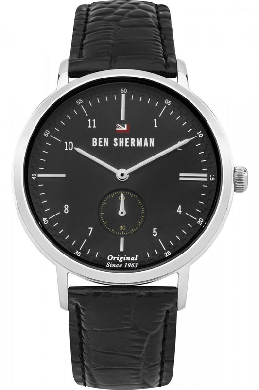 Ben Sherman Men Watch • Dylan Professional • 41mm • Quartz • 3ATM • WBS102BB