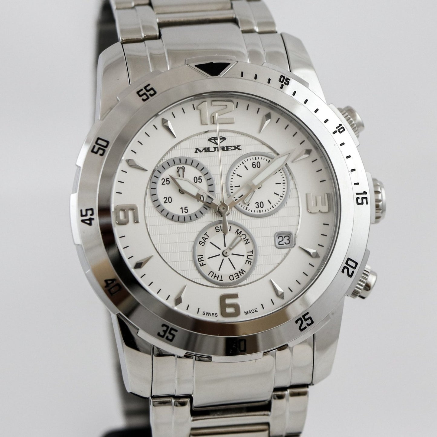Murex • Swiss Chronograph • Stainless Steel • Quartz • 45mm • 5ATM • MUC508