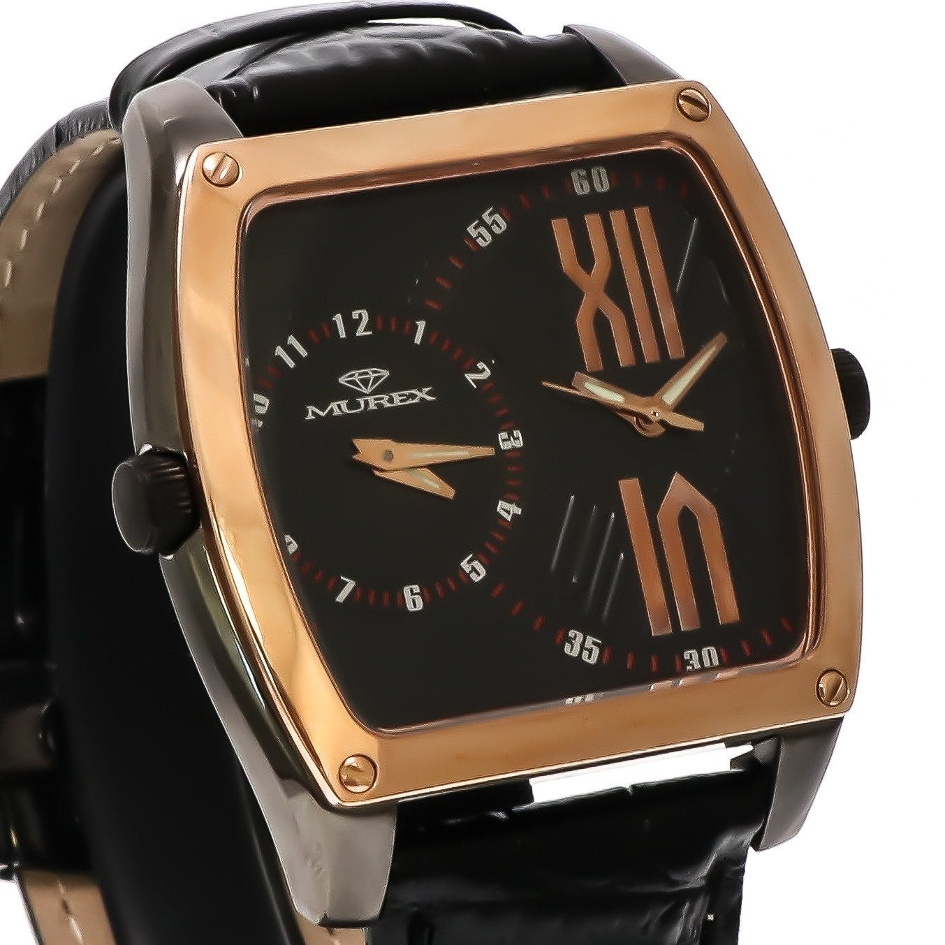 Murex • Swiss Watch • Stainless Steel • 38 x 43.5mm • Quartz • 3ATM • RSM827