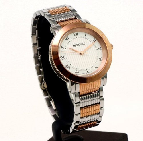 Mercury • Swiss Women's Watch • 36MM • PVD Rose Gold • WR50 ME430-SR-1