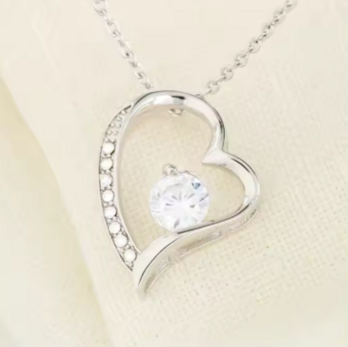 Heart Classic Zircon • Forever Love • Stainless Steel Jewelry Necklace
