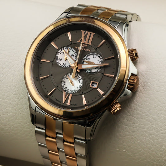 Murex • Swiss Chronograph Watch • Stainless Steel • 44mm • Quartz • MUC503