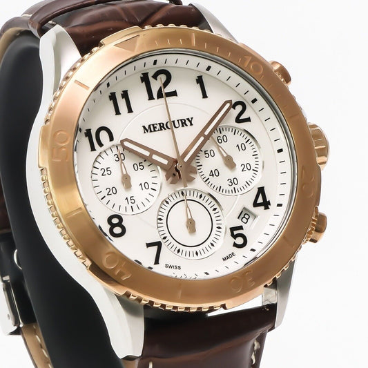 Mercury • 46mm • Swiss Chronograph • Date • 5 ATM • ME390-SRL-1