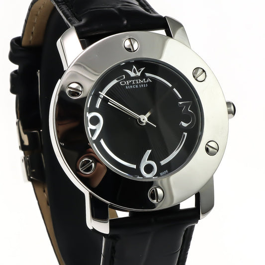Optima • Swiss Watch • Stainless Steel • 38mm • Quartz • 10ATM • OSL206
