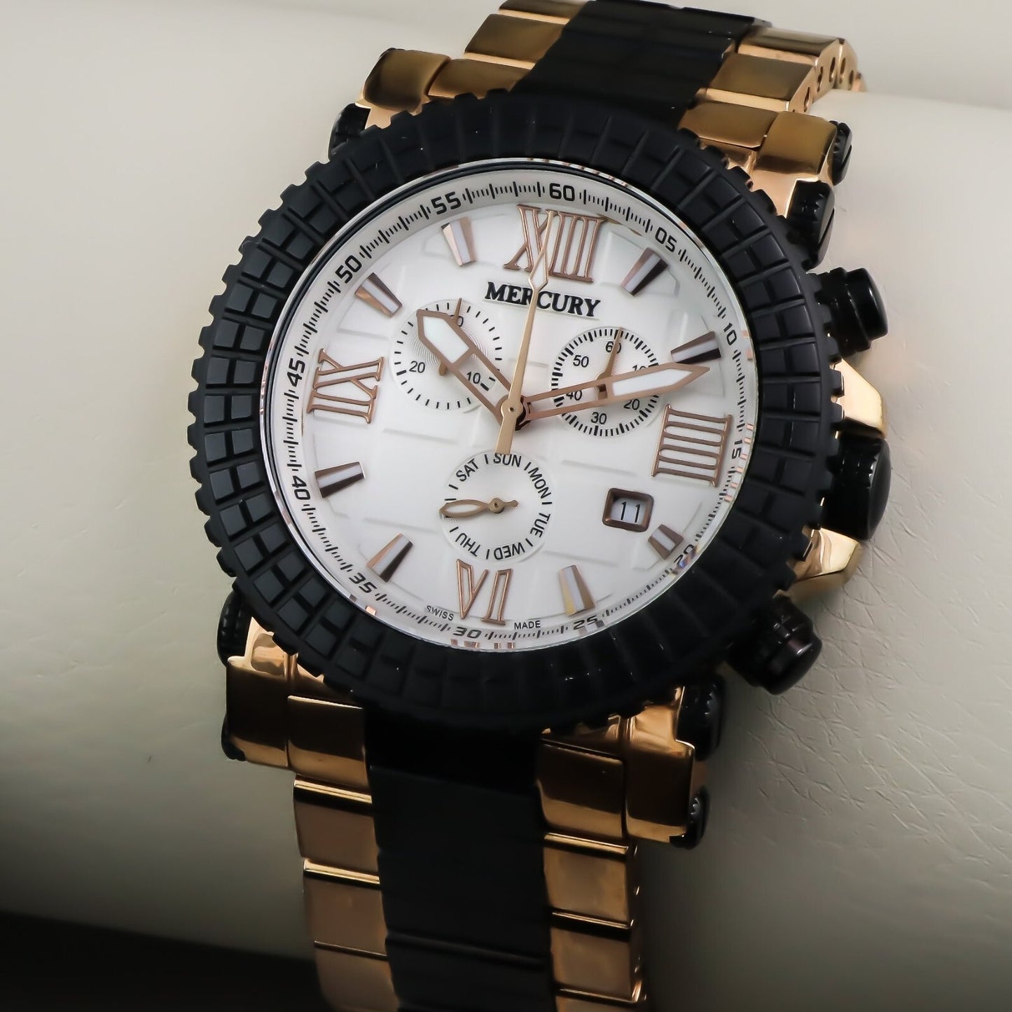 Mercury • 44mm •Swiss Chronograph • Date • 5 ATM • ME10210-RB-1
