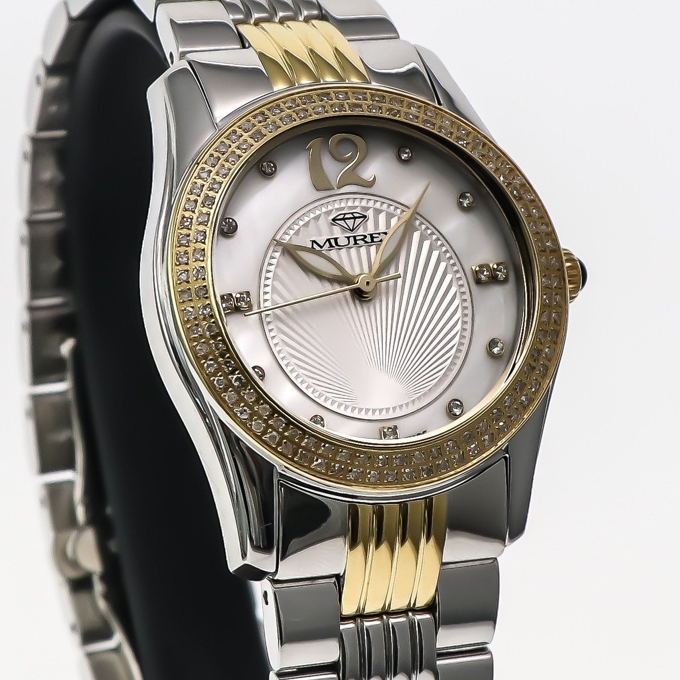 Murex • Swiss Diamond Watch • 126 SI Real White Diamonds 0.7ct • 36mm • MUL536