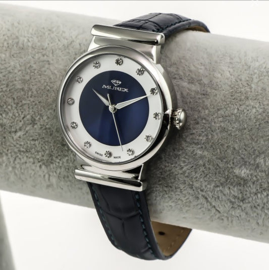 Murex • Swiss Watch • Stainless Steel & Leather • Quartz • 32mm • 5ATM MUL602