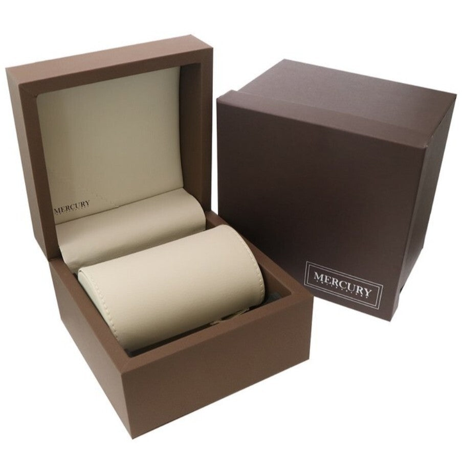 Mercury • ME335-SS-1 • Swiss Chronograph Watch • 45mm • Date SubDay  • 5 ATM