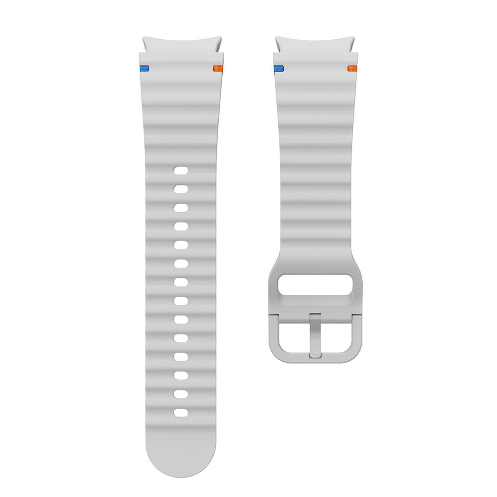 Wavy Silicone Sports Strap • 40mm 44mm • Compatible with Samsung