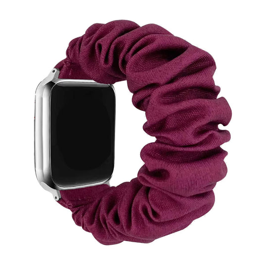 Faux Cotton iWatch Band • Compatible With Apple Watch • 38/40/41 or 42/44/45/49 - ChronoBling