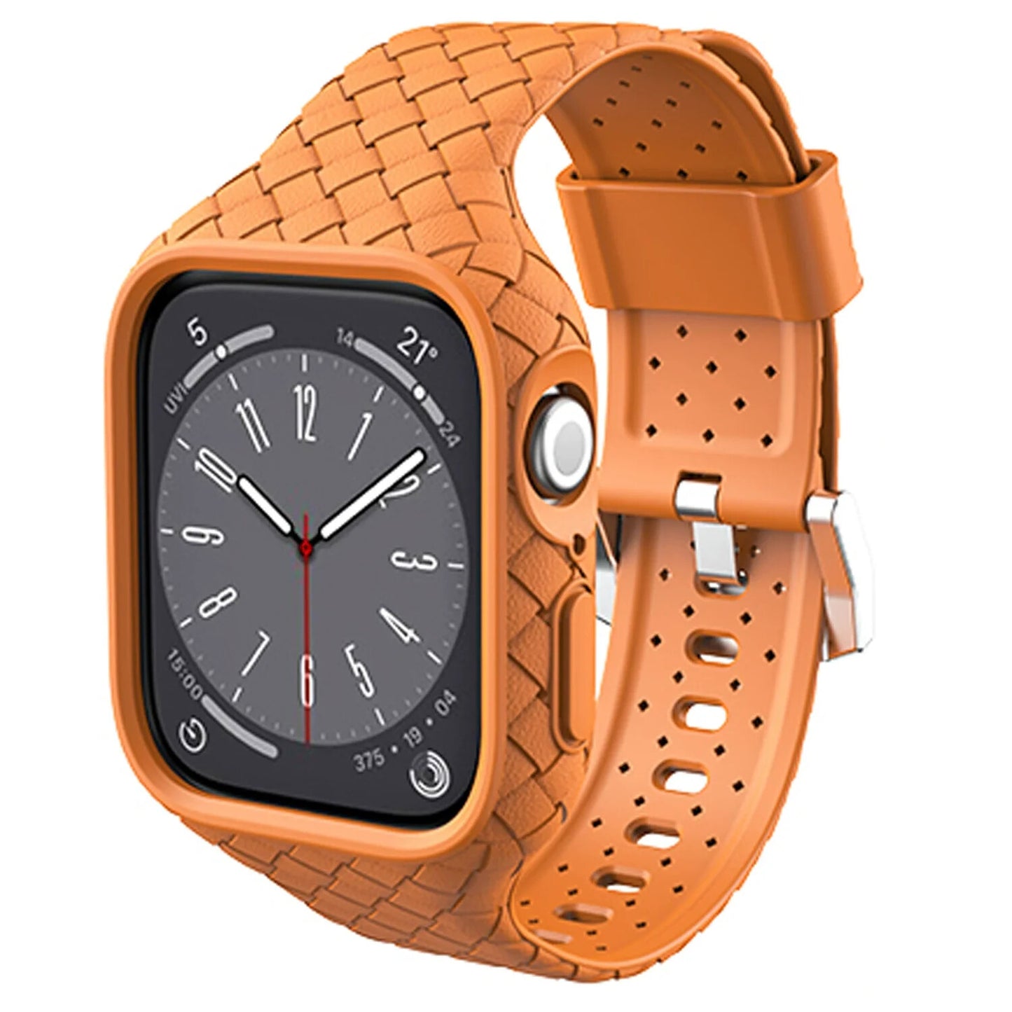 Silicone Strap Compatible with Apple Watch • Soft Sport Band • 38mm 40mm 41mm