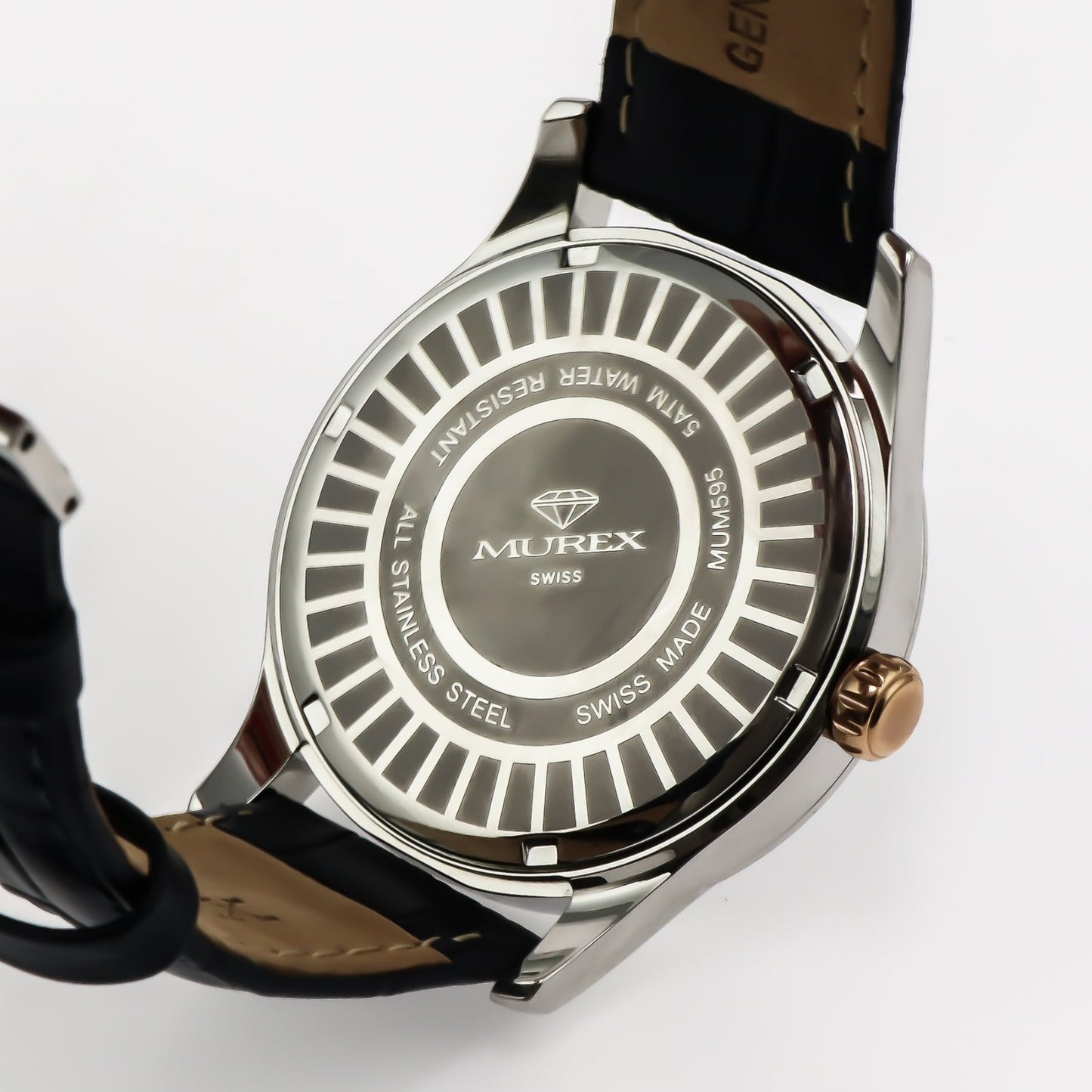 Murex • Swiss Watch • Stainless Steel • 43.30mm • Quartz • 5ATM • MUM595