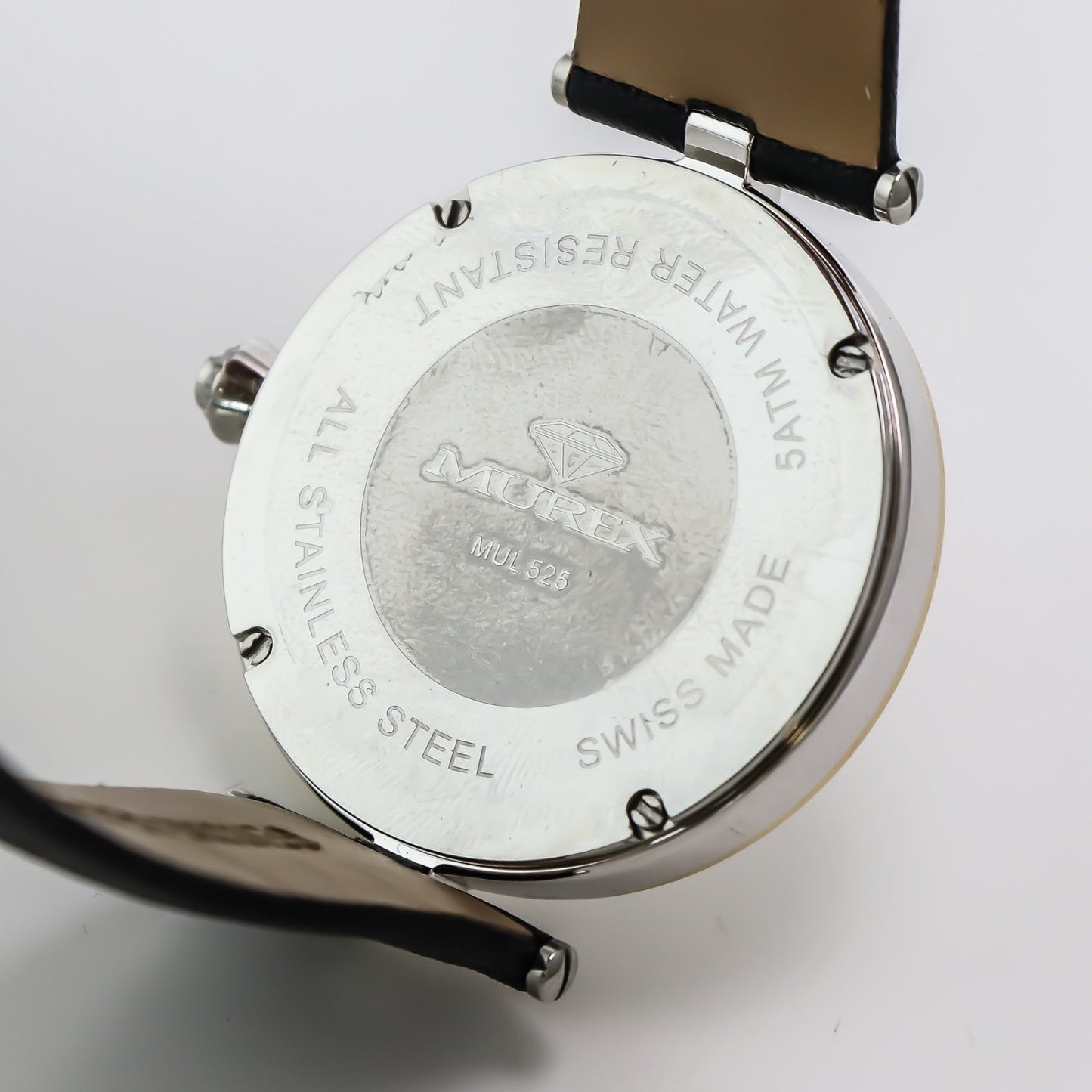 Murex • Swiss Diamond Watch • 88 White Diamonds 0.52ct • Quartz • MUL525