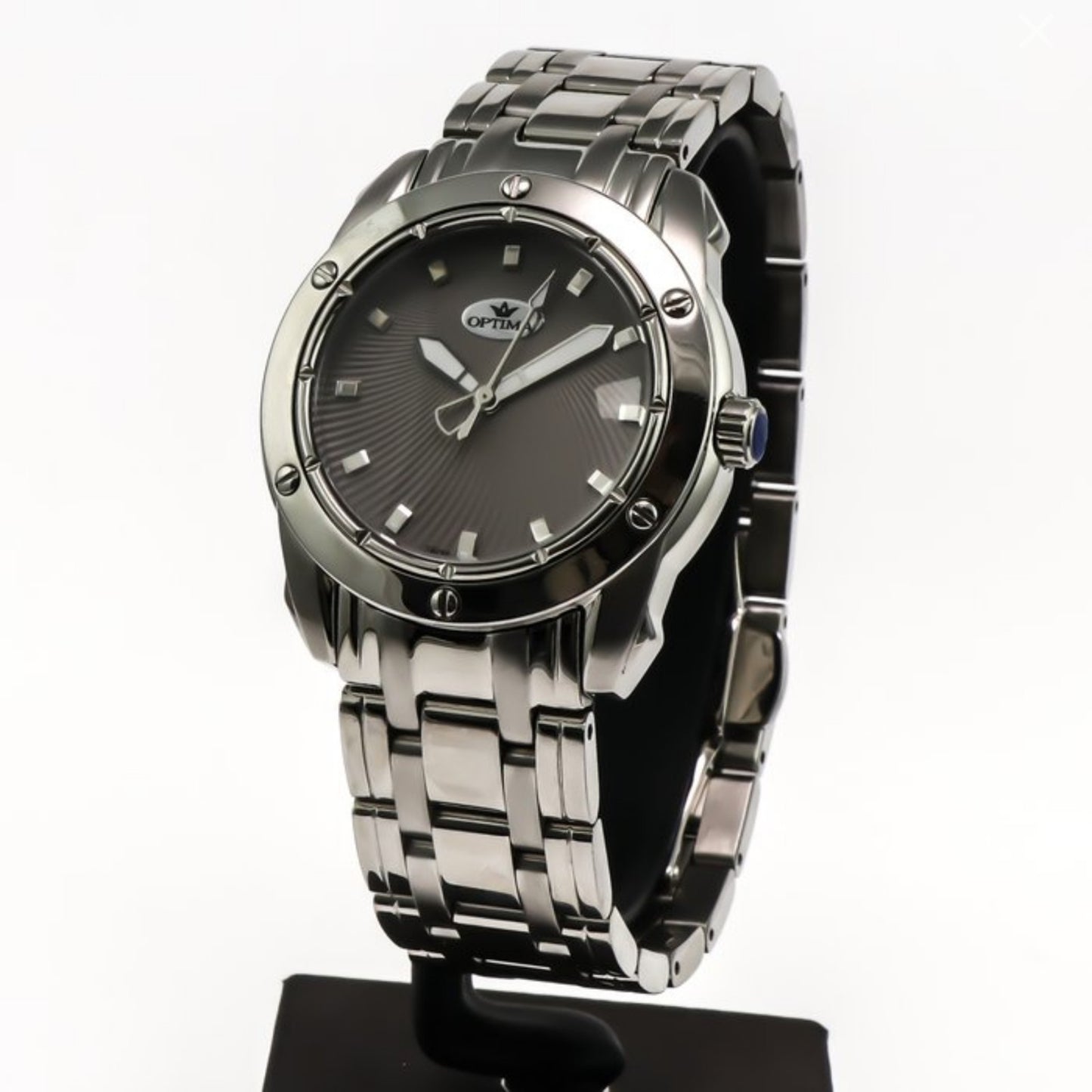 Optima • Swiss Watch • Stainless Steel • 41mm Quartz • 5ATM • OSL293 • Mens