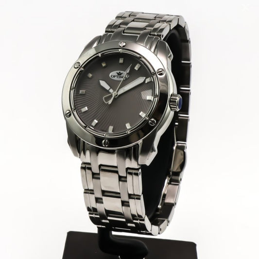 Optima • Swiss Watch • Stainless Steel • 41mm Quartz • 5ATM • OSL293 • Mens