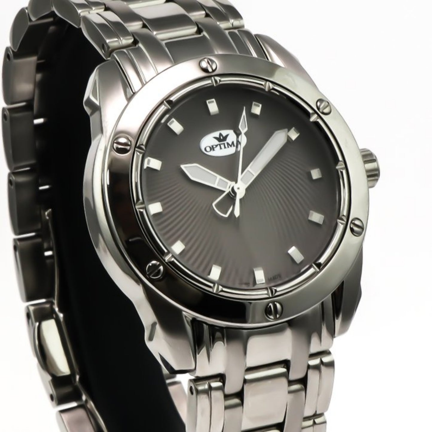 Optima • Swiss Watch • Stainless Steel • 41mm Quartz • 5ATM • OSL293 • Mens