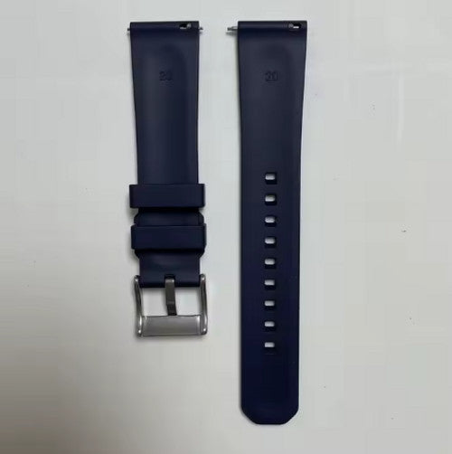 Carbon Fiber • Patterned FKM Rubber Watch Strap • 20mm & 22mm