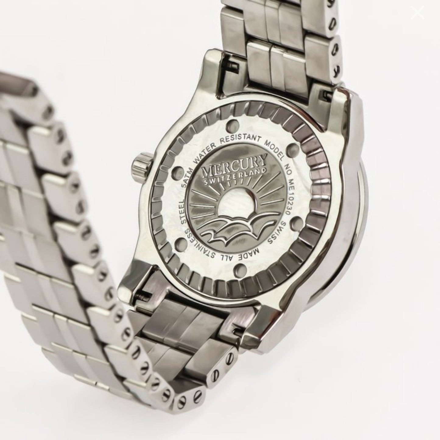 MERCURY • Swiss Watch • Stainless Steel • 36mm Quartz • 3ATM • ME10230 • Women