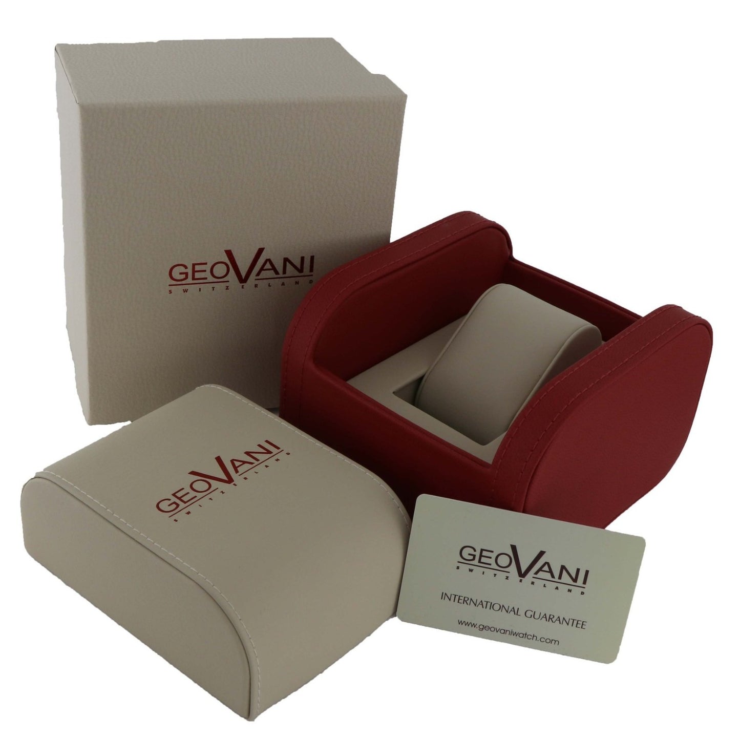 Geovani  • Swiss Watch  • Stainless Steel • Quartz • 44mm • 3ATM • GOB511